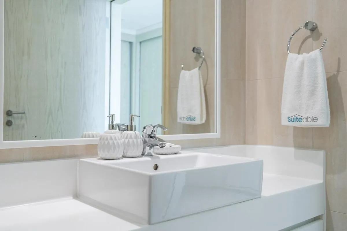 Premium 3-Bedroom With Direct Beach Access In Jbr Dubaj Apartmán