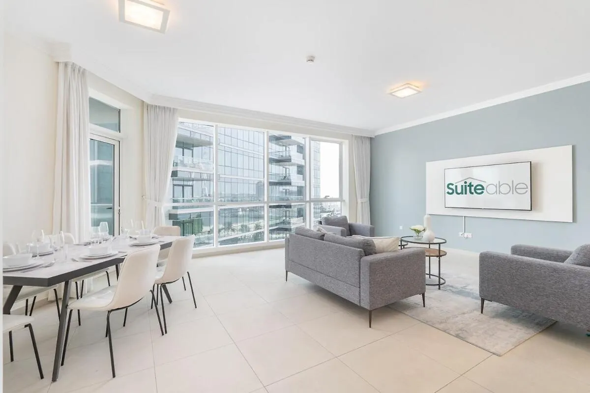 Apartment Premium 3-Bedroom With Direct Beach Access In Jbr Dubai